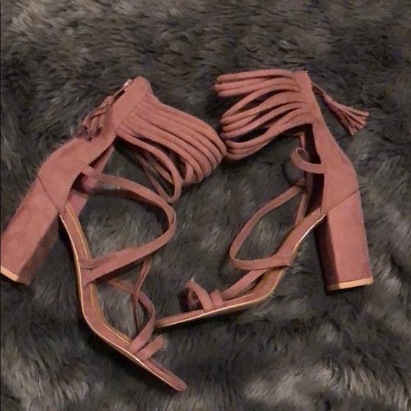 Charlotte Russe Shoes - Mauve Heels